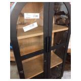 Better Homes & Gardens Juliet Arch Accent Cabinet, Black Finish - Retail: $298