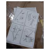 CSC-FSPB-NV-K  UPHOLSTERED SQUARE STITCHED PLATFORM BED WITH WOODEN SLATS KING SIZE - Retail: $350