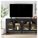 Better Homes & Gardens Juliet Arch TV Stand for TVs up to 65\", Black Wood Finish - SEE DETAILS