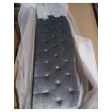 ChaletPosh Silver Grey Queen Velvet Upholstered Headboard - Retail: $97