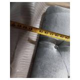 ChaletPosh Silver Grey Queen Velvet Upholstered Headboard - Retail: $97