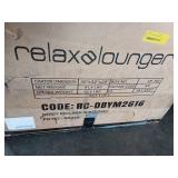 Relax-A-Lounger Reynolds Microfiber Manual Recliner, Slate Gray - Retail: $205