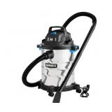 Hart 6 gallon 5 peak HP stainless steel wet/dry vacuum with bonus car cleaning kit