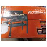 Blackstone Original 2-Burner 28  Propane Omnivore Griddle with Hard Cover - Retail: $197