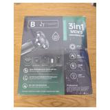 Head Shavers for Bald Men, 3 In 1 Washable Electric Shaver For Men Grooming Beard Hair Trimmer Facial Electric Razor USB Rechargeable Shaving Machine Wet Dry - Retail: $80