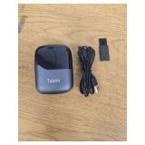 TULZIM Electric Foil Shaver for Men: Portable Electric Razor for Beard/Face - 3 Floating Blade LED Display USB-C Fast Rechargeable - IPX7 Waterproof for Travel & Home,Carbon Black