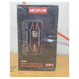 NEXPOW 3000A Car Jump Starter & Air Compressor - 12V 59.2Wh Portable Battery Booster with PD 30W Fast Charge, 150PSI Air Pump, Smart Clamps for Cars/SUVs/Trucks (Emergency Multi-Function Power Pack) -