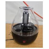 Mainstays 0.31 Gallon Ultrasonic Cool Mist Humidifier with Aroma and Nightlight, Black