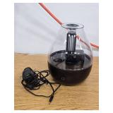 Mainstays 0.31 Gallon Ultrasonic Cool Mist Humidifier with Aroma and Nightlight, Black