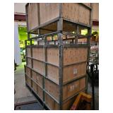 Commercial Metal Shipping/Storage Crates - Currently Stacked on Top of Each Other - 3 Different Lengths 81.5 inch, 70 inch, and 57.5 inch All 3 35 inches Tall and 35.5 inches