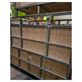 Commercial Metal Shipping/Storage Crates - Currently Stacked on Top of Each Other - 3 Different Lengths 81.5 inch, 70 inch, and 57.5 inch All 3 35 inches Tall and 35.5 inches