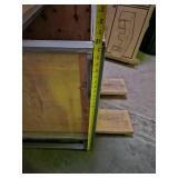 Commercial Metal Shipping/Storage Crates - Currently Stacked on Top of Each Other - 3 Different Lengths 81.5 inch, 70 inch, and 57.5 inch All 3 35 inches Tall and 35.5 inches