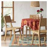 Ceylon Woven Dining Chair Natural Wood - Thresholdâ¢ - Retail: $220