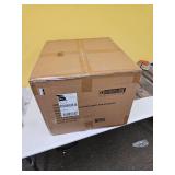 Parlor Faux Leather Adjustable Barstool: Boraam, Foam-Padded, Metal Frame, 18\-30\" Height - Retail: $322"