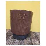Geometric Terrafab Accent Table Brown - Thresholdâ¢ - Retail: $100