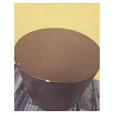 Geometric Terrafab Accent Table Brown - Thresholdâ¢ - Retail: $100