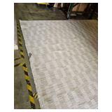Large Textured Ivory Area Rug - Retail: $299