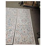 Floral Pattern Runner Rug - 2.5x8 ft