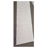 White Cotton Runner Rug