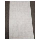 White Cotton Runner Rug