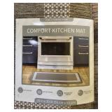 Town & Country Living Comfort Kitchen Mat - Gray Border