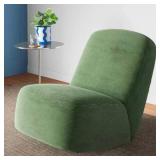 Mid-Century Corduroy Upholstered Chair - Retail: $150