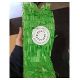 Alien Pinata with Stick and Blindfold Green Space Alien Birthday Party Decorations for Kids Boys Outer Space Theme Party Supplies