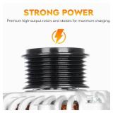 New Alternator for Honda Accord 2.4L 2.4 2013 2014 2015 2016 2017 (Only Fit Automatic CVT Trans), 31100-5A2-A02, 31100-5A2-A02RM 14489 14489N