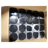 Vivimee 24 Pack Plastic Jars with Lids 16 oz (12 Pack) & 8 oz (12 Pack), Clear Plastic Mason Jars, Leakproof Slime Containers for Peanut, Spice, Cookie, Candy and Dry Food, Empty Jars for Storage