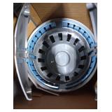 MR.SIGA Toilet Plunger with Holder, Heavy Duty Plunger with Sturdy Handle for Toilet Cleaning, Gray