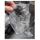 OVENTE Immersion Hand Blender, 300W Electric Handheld Portable Stick Mixer Set with 2 Mixing Speed, Stainless Steel Blades, Egg Whisk Attachment, Mixing Beaker and BPA-Free Food Chopper, Black HS565B 