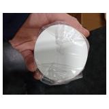 Juvale Candle Drip Protectors Paper Discs - 3 in White Cardstock, 200 Pack - Wax Catcher & Paper Bobeche for Tapers for Candlelight Vigils & Services