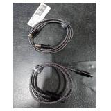 Anker Cable [2 Pack, 3FT], USB A to USB C Cable for iPhone 17 Series,Samsung Galaxy S10 S10+, LG V30, Beats Fit Pro and More (Black)