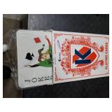 Cholemy Jumbo Playing Cards 11 x 17 Inch Giant Deck with Large Print, Oversized Full Deck for Adults Games and Party Decorations(Red)