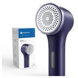 VASSON Fabric Shaver, Sweater Shavers to Remove Pilling, High-Perf Defuzzer, Rechargeable Electric Lint Shaver for Fuzz and Lint Balls from Clothing, Upholstery, Bedding (Blue)