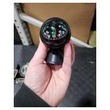 bylikeho Car Compass,Compass for Car,Car Accessories Automotive Compass Ball,Car Compass Ball with Bottom Stick,Dash Mount Adjustable Compass Ball for Boat Car Truck Marine Caravan to Find Direction