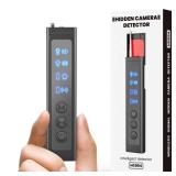 Hidden Camera Detector,Professional RF Signal Scanner, Bug Detector,Wireless Tracker Detector, Rechargeable Portable Hidden Camera Locator for Office, Hotel, and Travel Security