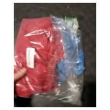 Super Z Outlet 12 Pinnies Scrimmage Vests Team Practice Jersey for Child Youth Teen Lightweight (Red/Blue)