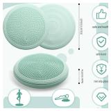 Libima Wobble Cushion Wiggle Seat for Sensory Kids, Flexible Seating for Classroom Elementary Balance Board for Office School Home(Sea Mist Blue)