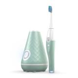 Tao Clean UV Sanitizing Sonic Toothbrush and Cleaning Station, Electric Toothbrush, Dual Speed Setting, Seaglass Green