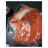 Reyox Fluffy Soft Oval Area Rug, Plush Shaggy Carpet for for Living Room Bedroom Home DÃ©cor Orange 2.0 x 3.0 Feet