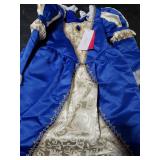 ReliBeauty Medieval Costume Girls Renaissance Princess Queen Costume for Girls Dress up 110