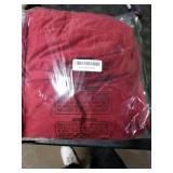 NICETOWN Christmas Red Velvet Blackout Curtains 84 inches Long 2 Panels for Bedroom, Wall Decor Soundproof Privacy Protection Panels for Home Theatre/Film Room/Stage (Rod Pocket Design)