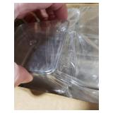 Hudgan 24 Pcs Small Drawer Organizer BinsSet, Stackable Drawer Divider Trays for Makeup Vanity, Bathroom, Office Desk, Straight Sides Tray Perfect for Craft Supplies, Cosmetics