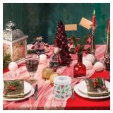 HEALLILY 5 Rolls Merry Christmas Toilet Paper Santa Claus Funny Gag Gift Christmas Tree Toilet Tissue for Stocking Stuffers Party Favors