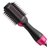 TYHGSF Hair Dryer Blow Dryer Brush in One 4 in 1 Styling Tools Hair Dryer and Styler Volumizer, Hot Air Brush for Drying, Straightening, Curling Pink 05
