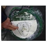 Lyellfe Pop Up Greenhouse Cover, PVC Mini Greenhouse with Nails, 28 x 28 x 34 Clear Portable Backyard Gardening Flower Sunshine Tent Room for Indoor Outdoor Plant, Cold Frost Protector