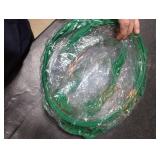 Lyellfe Pop Up Greenhouse Cover, PVC Mini Greenhouse with Nails, 28 x 28 x 34 Clear Portable Backyard Gardening Flower Sunshine Tent Room for Indoor Outdoor Plant, Cold Frost Protector