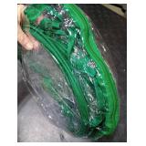 Lyellfe Pop Up Greenhouse Cover, PVC Mini Greenhouse with Nails, 28 x 28 x 34 Clear Portable Backyard Gardening Flower Sunshine Tent Room for Indoor Outdoor Plant, Cold Frost Protector