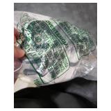 IBosins Wall Mounted Coat Rack, Entryway Hanging , Metal Wood Rack with 4 Black Literary Rustic Hooks Rail for Scarf, Bag, Towel, Key, Cap, Cup, Hat (Brown)